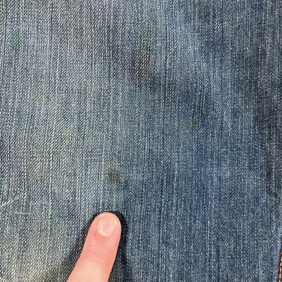 Levis RED Collection Low Trouser Boot Cut Medium Wash Jeans 34 X 30 Rare Women’s - Picture 14 of 16